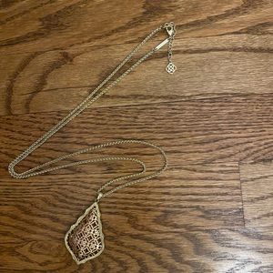 Kendra Scott Aiden Necklace Rose Gold & Gold